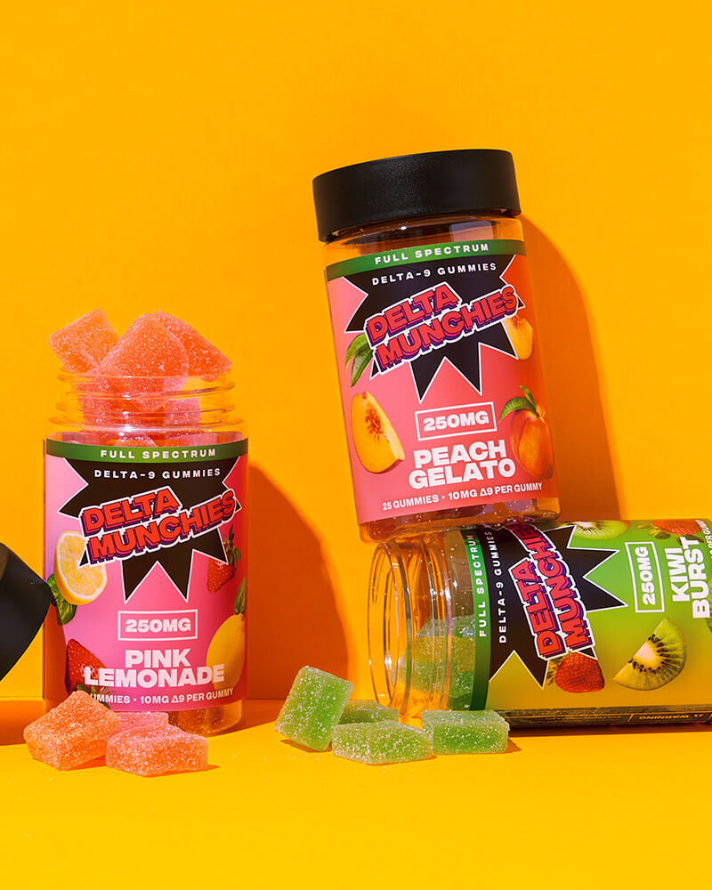 Peach Gelato Delta 9 Gummies - Image 3